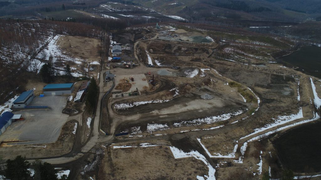 美幌町高野産業廃棄物処分場全景